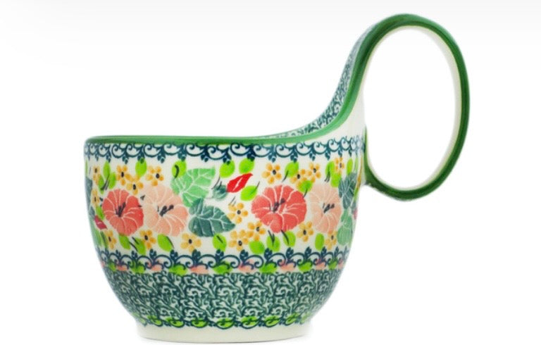 Ceramika Artystyczna, U4799 Morning Divine, Loop Mug/Bowl