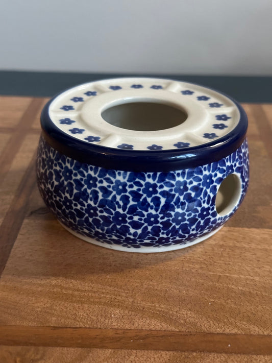 Ceramika Artystyczna Polish Pottery, 4" Choppy Waters, Warmer