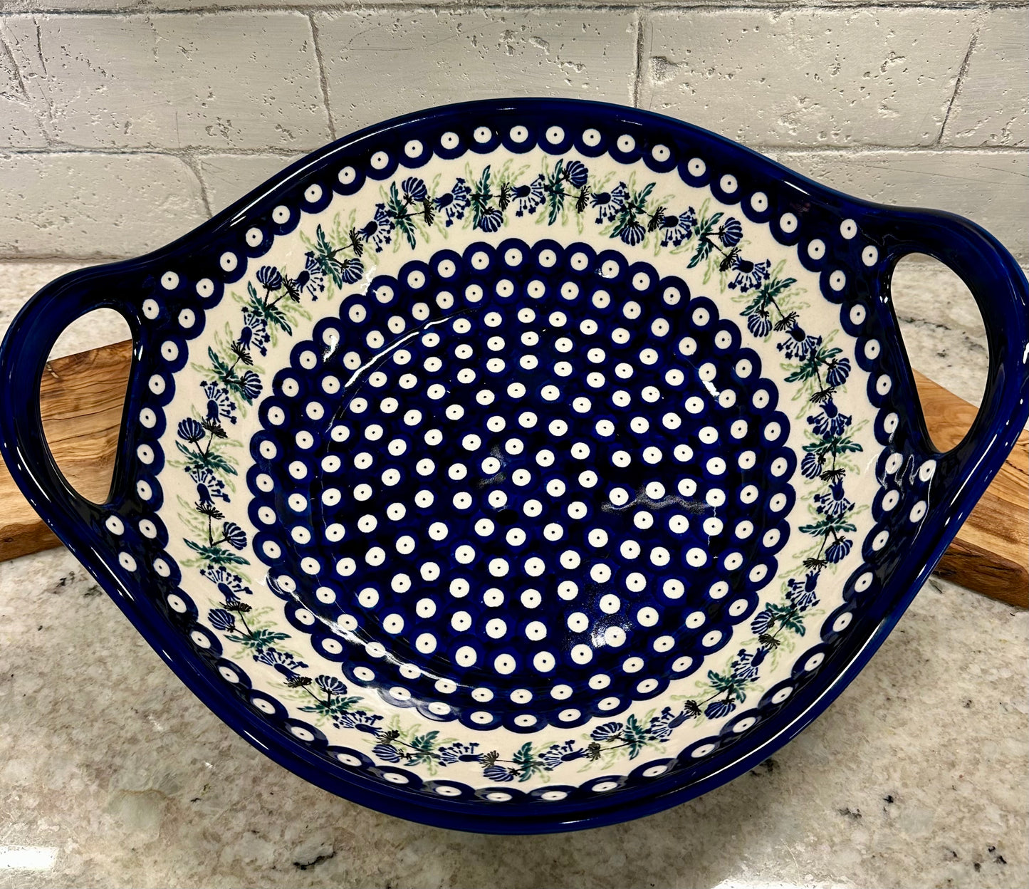 Zaklady, Sweet Annie Deep Bowl with Handles 12"