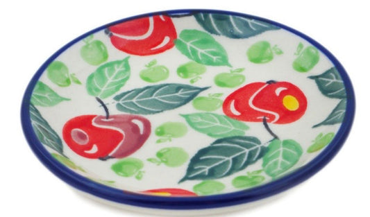 Ceramika Artystyczna, Apple Picking, Coaster/Mini Plate
