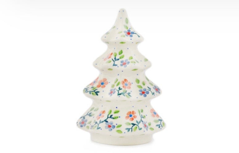Ceramika Artystyczna, Unikat U5167, Verdant Hummingbird Spring, Tree