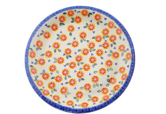 Bona, Citrus Craze, Round Platter 13"