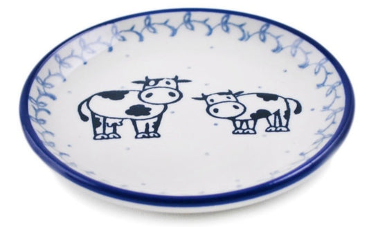 Ceramika Artystyczna, Happy Cows, Mini Plate/Coaster