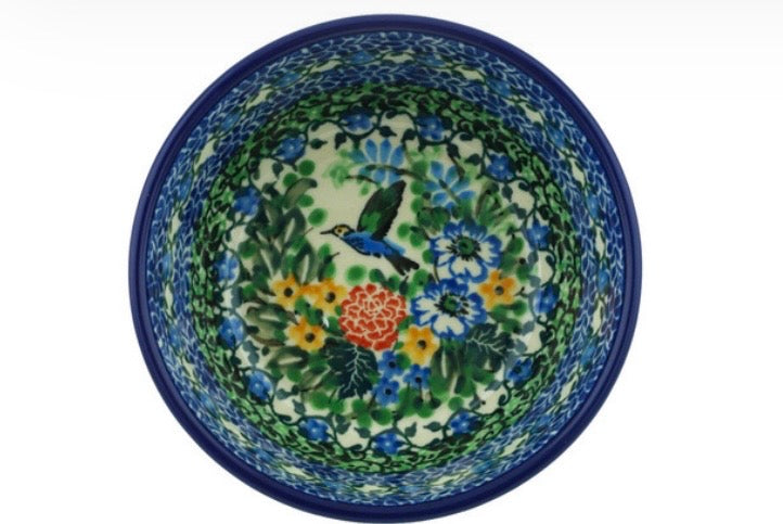 Ceramika Artystyczna, U3271, Hummingbird Meadow, Bowl