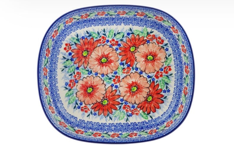 Ceramika Artystyczna, U5137 Peak Of Perfection, Baker/Platter 12"