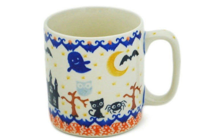 Bona, Halloween Spooky Vibe, Straight Mug.  13 oz.