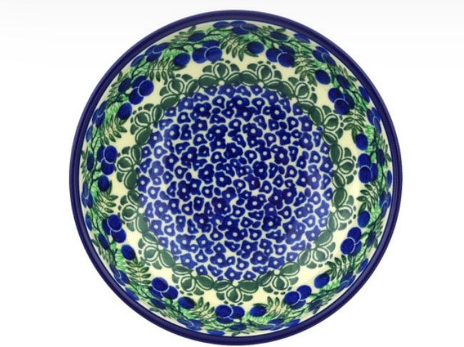 Ceramika Artystyczna, Blueberry Fields Forever, Bowl, 7"