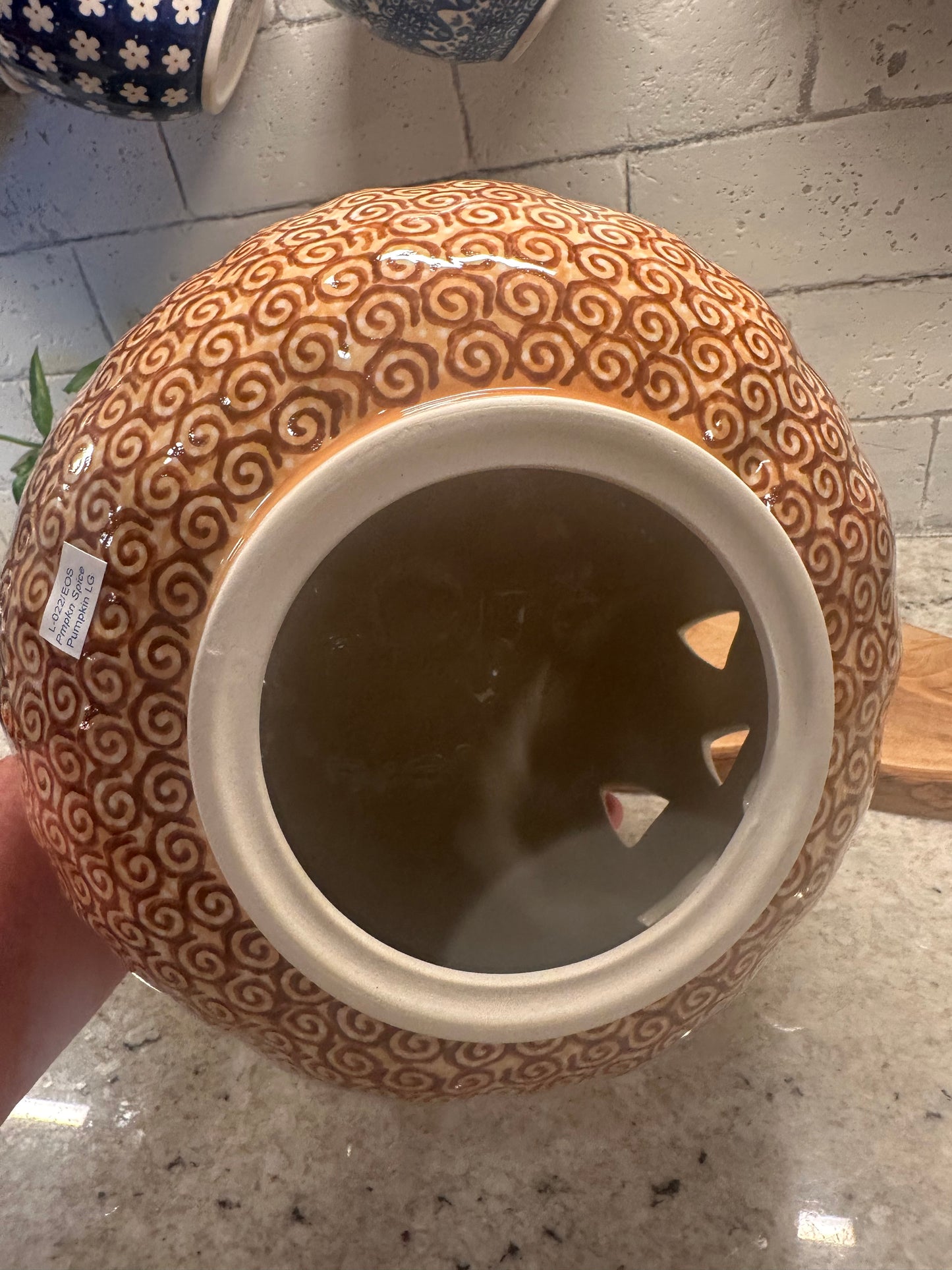 Manufaktura, Pumpkin Spice, Large Pumpkin Luminary