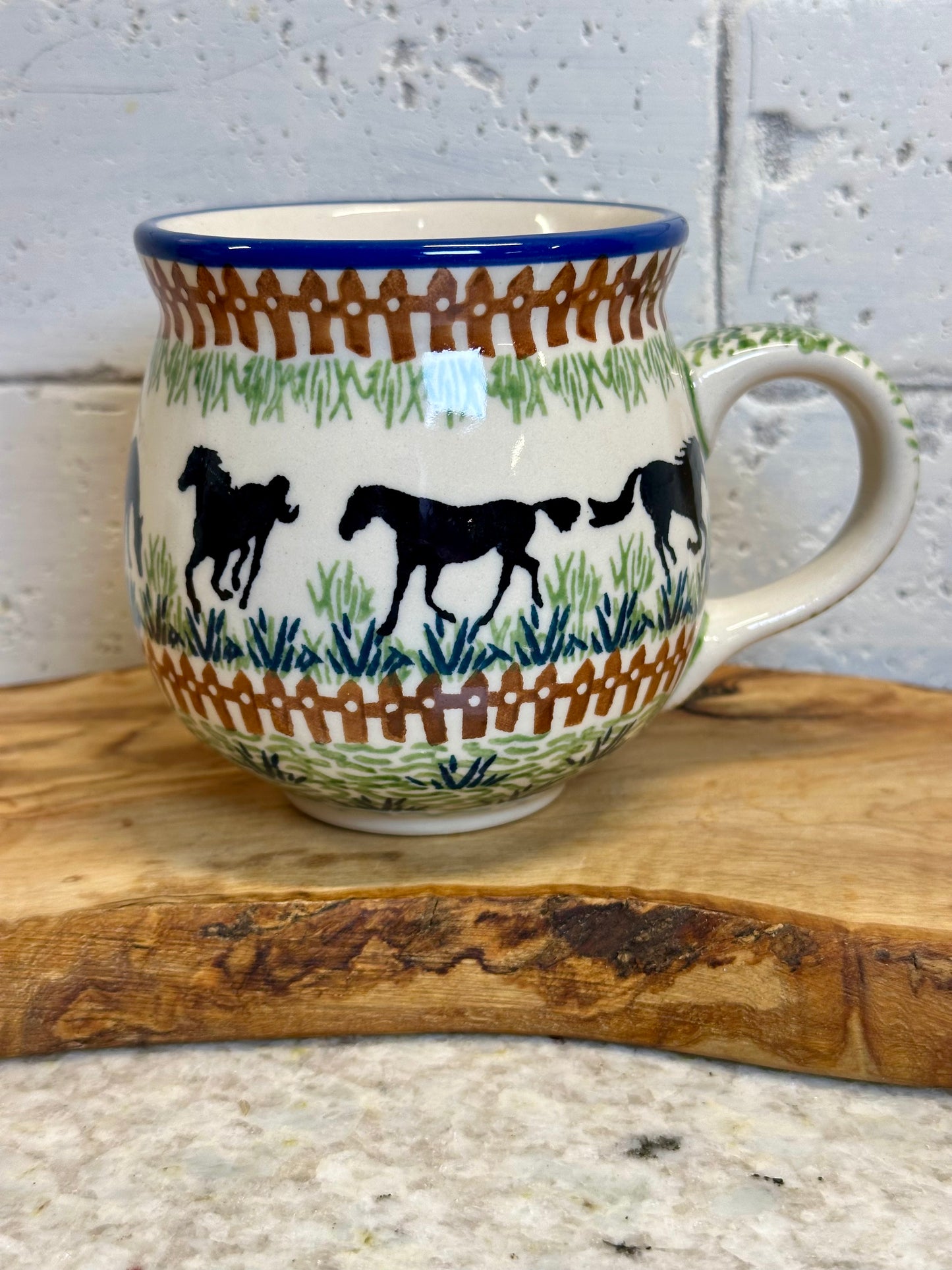 Manufaktura, Horsin' Around, Small Bubble Mug