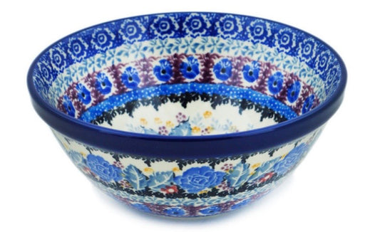 Ceramika Artystyczna, U4129, Beautiful Blues,  Bowl