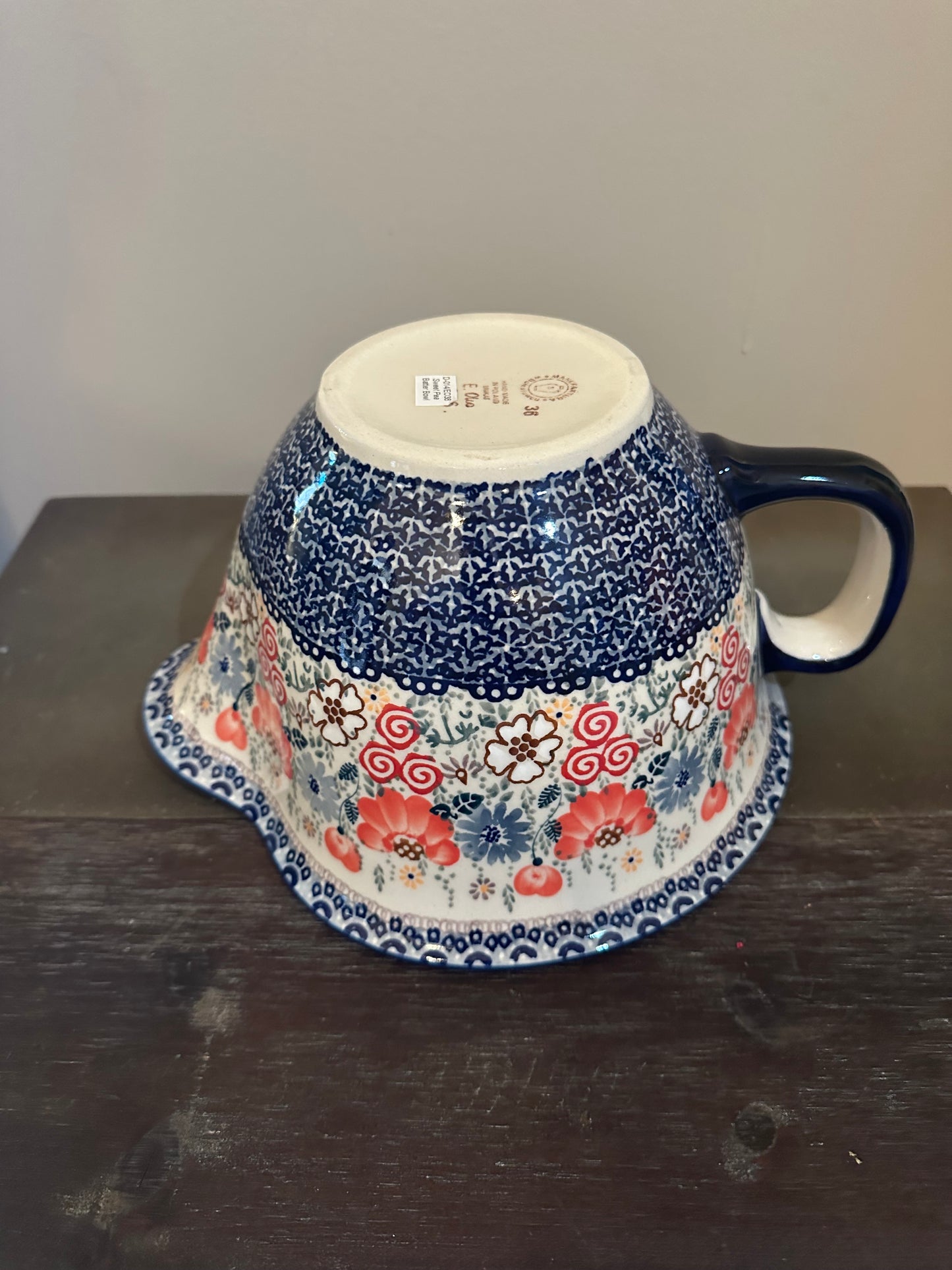 Manufaktura Sweet Pea Large Batter Bowl