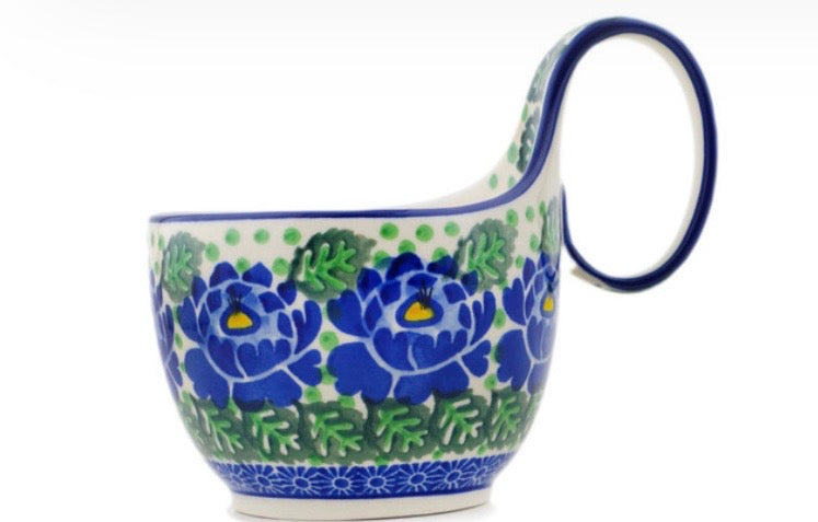 Ceramika Artystyczna, Blue Bliss, Loop Mug/Bowl