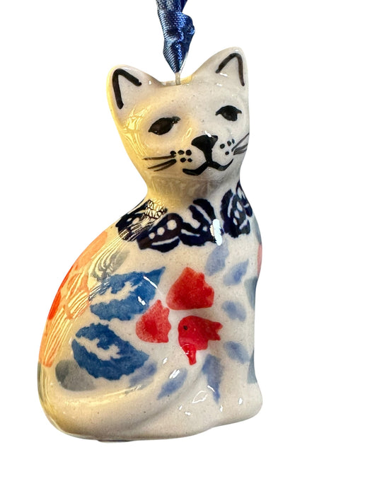 Manufaktura, Calico, Kitty Cat Ornament