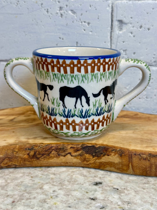 Manufaktura, Horsin' Around, 2 Handled Cup