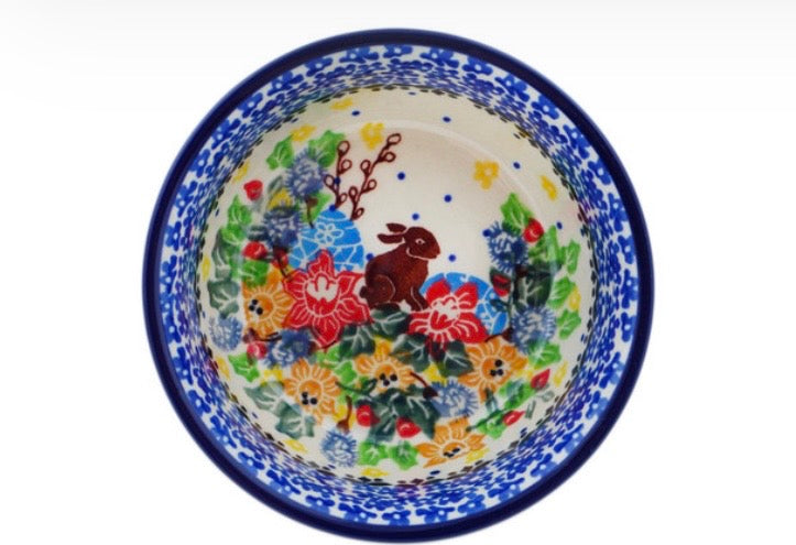 Ceramika Artystyczna, Chocolate Bunny, Bowl 5"