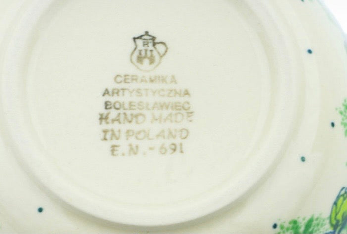 Ceramika Artystyczna, Green Flora, Bowl