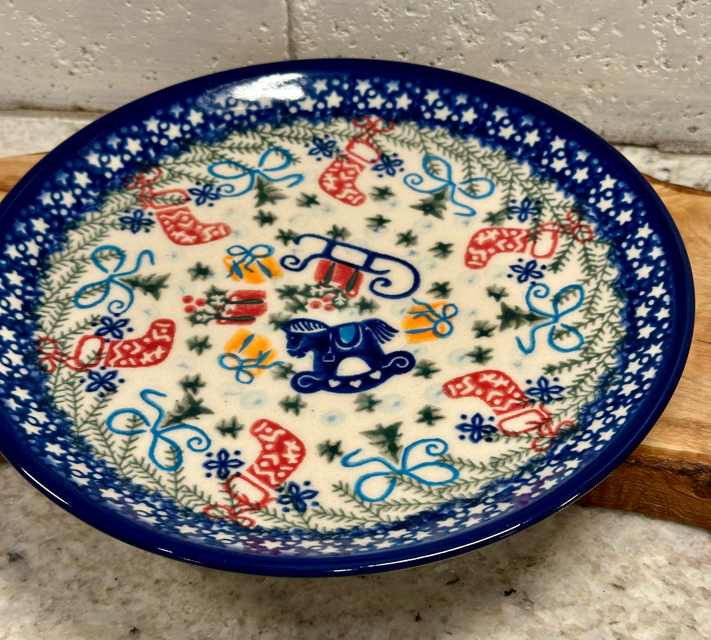 Vena, Christmas Bounty Dessert/Luncheon Plate