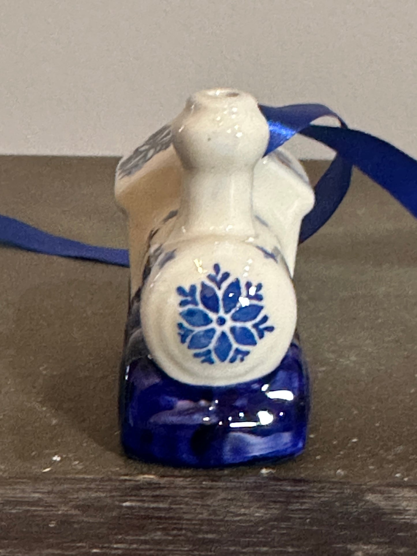 Manufaktura Snowflakes Train Ornament