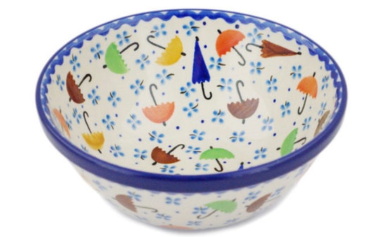 Ceramika Artystyczna, Raining Umbrellas, Bowl