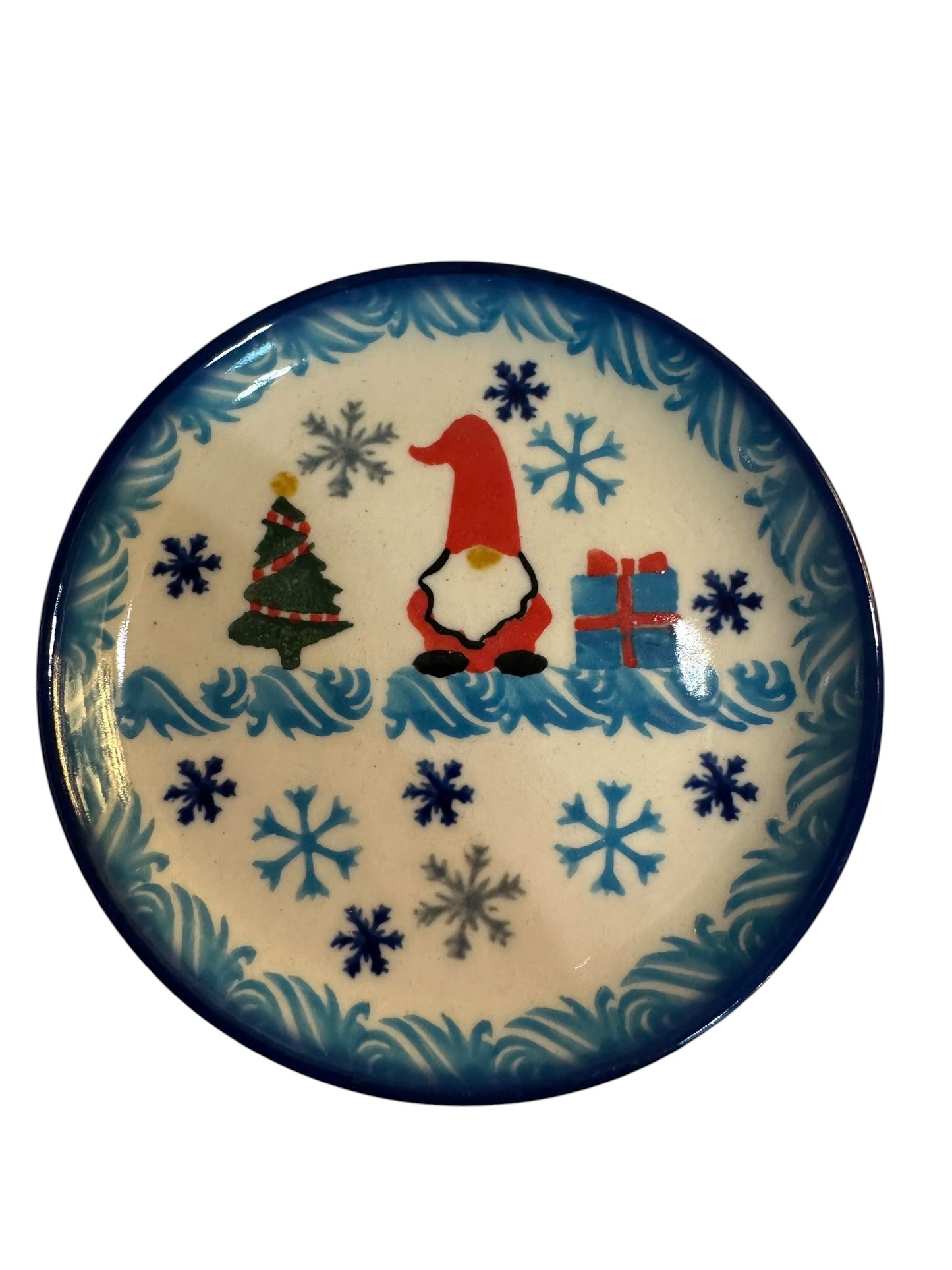 Bona, Winter Gnome, Coaster/Mini Plate