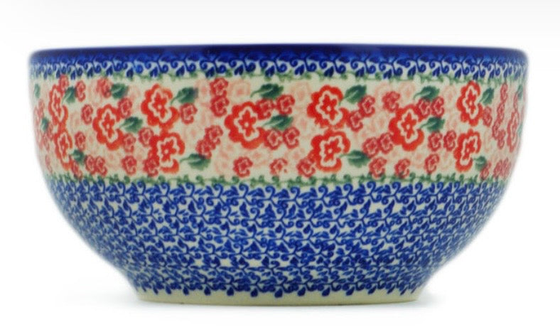 Bona, Fluctuating Pansies Mixing/Serving Bowl