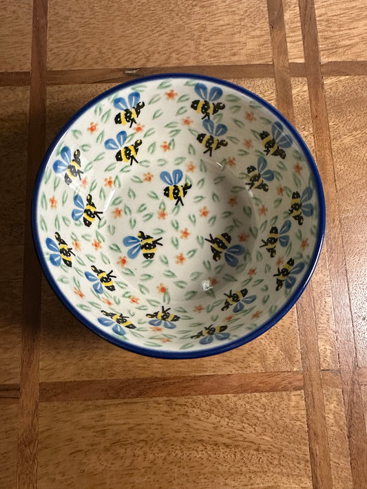 Ceramika Artystyczna Polish Pottery, Bee Bowl.