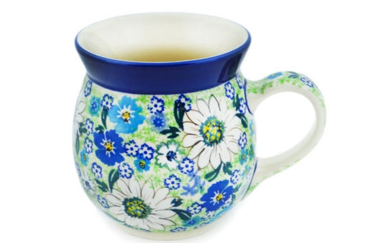Ceramika Artystyczna, U4755 Daisy Valley, Large Bubble Mug