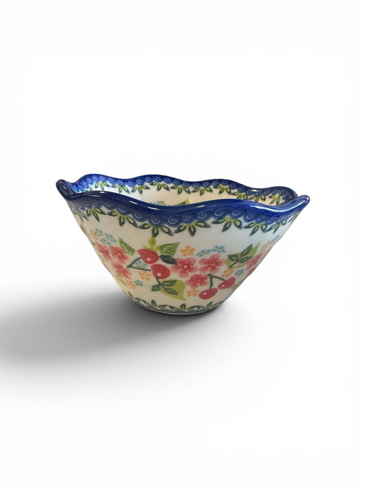 Kalich, Cherries and Blossoms, Viki Wavy Bowl