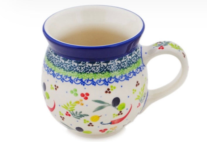 Ceramika Artystyczna, Unikat U4843, Spice Galore, Bubble Mug