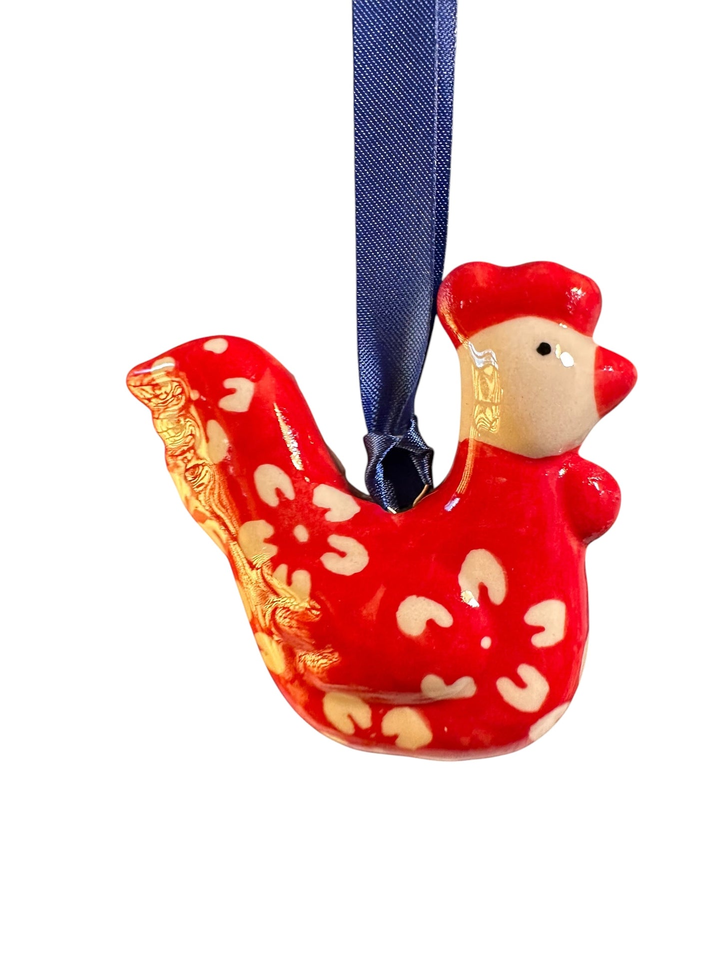 Manufaktura, Red Blossom, Rooster Ornament