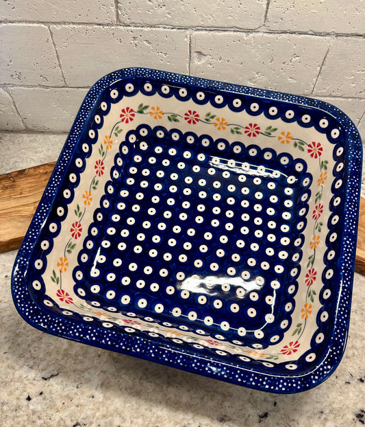 Manufaktura, Pinwheels, Large Square Baker 11.5"