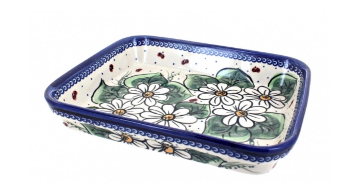 Vena Ladybug, Small Rectangular Baker