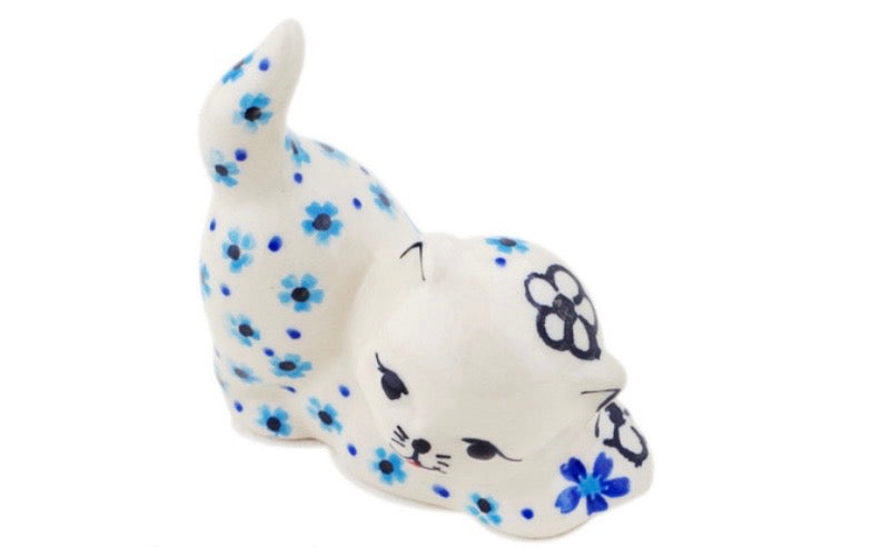 Bona, Pansy Dawn, Kitty Cat Figurine 3.5"