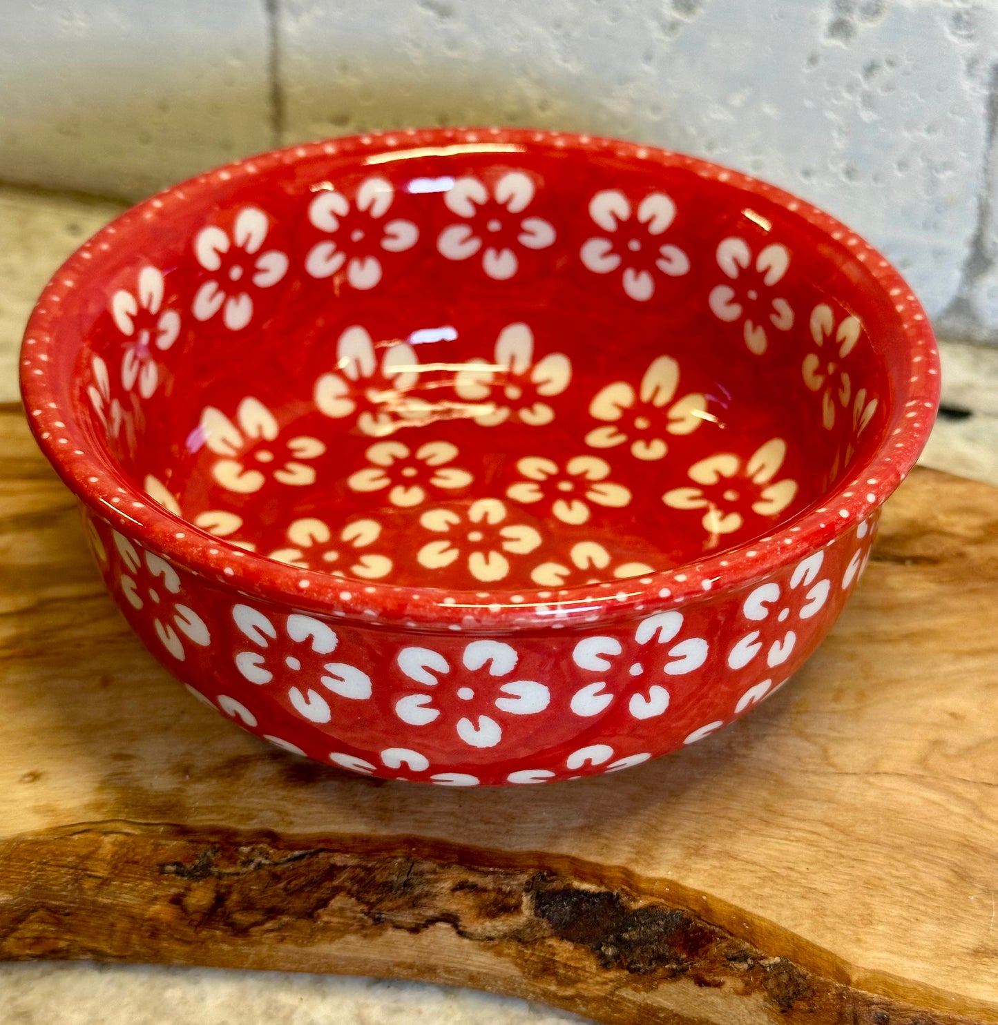 Manufaktura, Red Blossom, Bowl