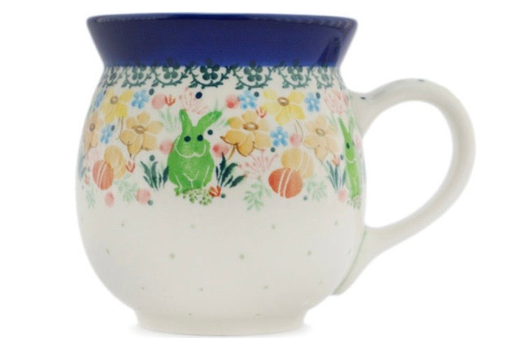 Ceramika Artystyczna, U5199 Easter Festivity, Large Bubble Mug, 16 oz