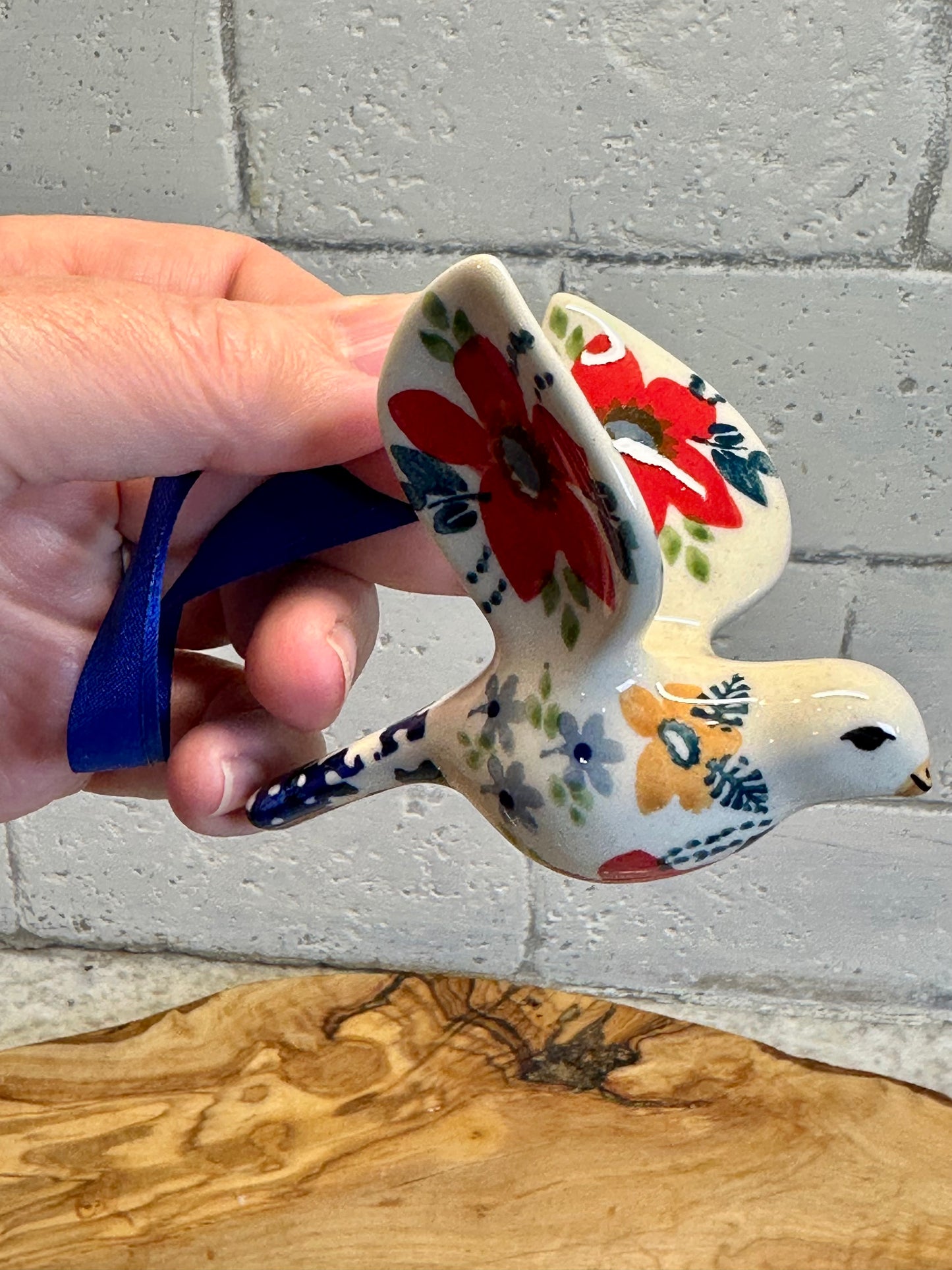 Manufaktura, Posies, Bird Ornament