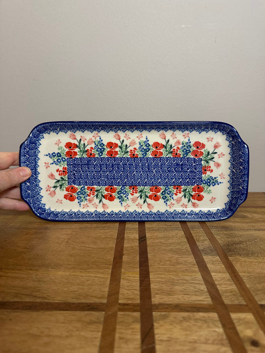 Ceramika Artystyczna, Dreaming Of Poppies Tray
