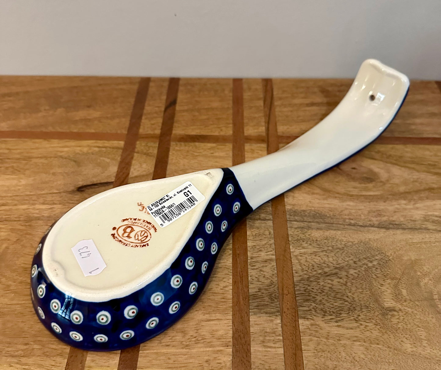 Zaklady, Flowering Peacock, Large Spoon Rest
