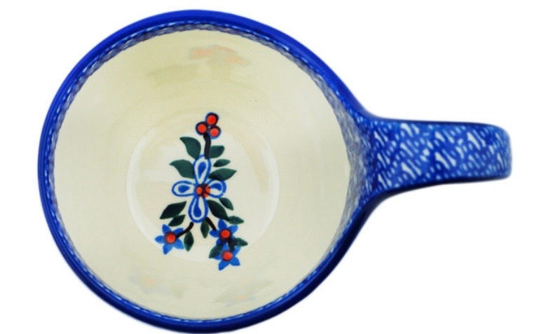 Ceramika Artystyczna, Azure Blooms, Loop Mug/Bowl