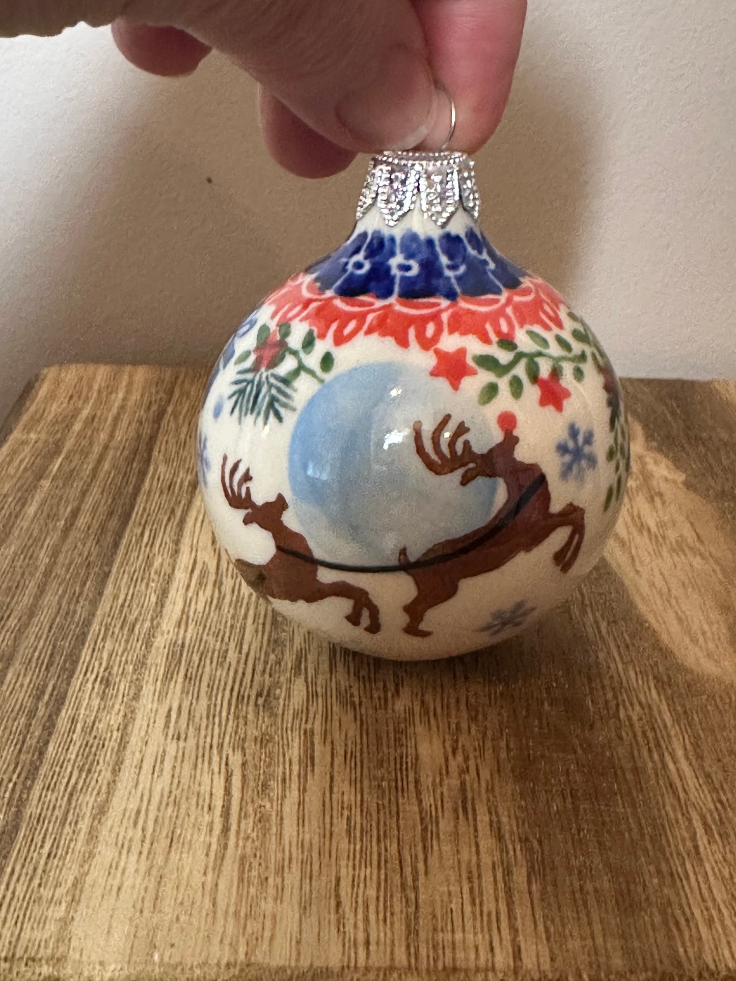 Kalich, Dashing All The Way, Round Ornament
