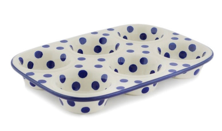 Ceramika Artystyczna, Happy Dots, Muffin Pan