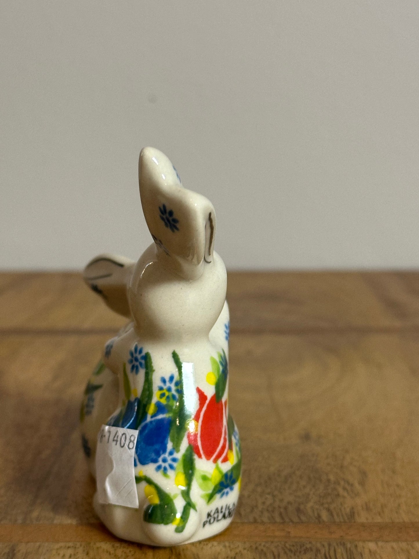 Kalich , Art Level, Blue/Red Tulip Pattern A, Kissing Bunnies