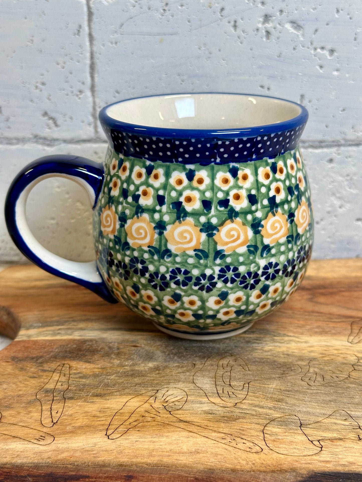 Manufaktura, Perennial Garden, Medium Bubble Mug