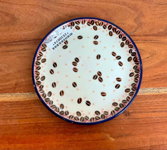 Ceramika Artystyczna Polish Pottery, Coffee Bean Bread Plate