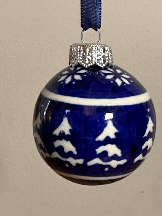 Zaklady, Winter Nights, Small Christmas Ball Ornament