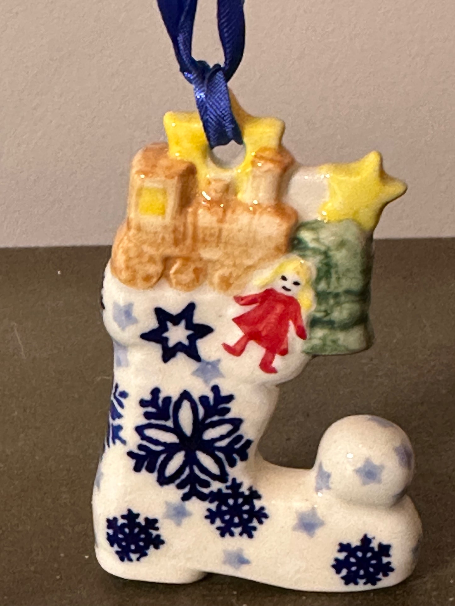 Manufaktura Snowflakes  Stocking Ornament