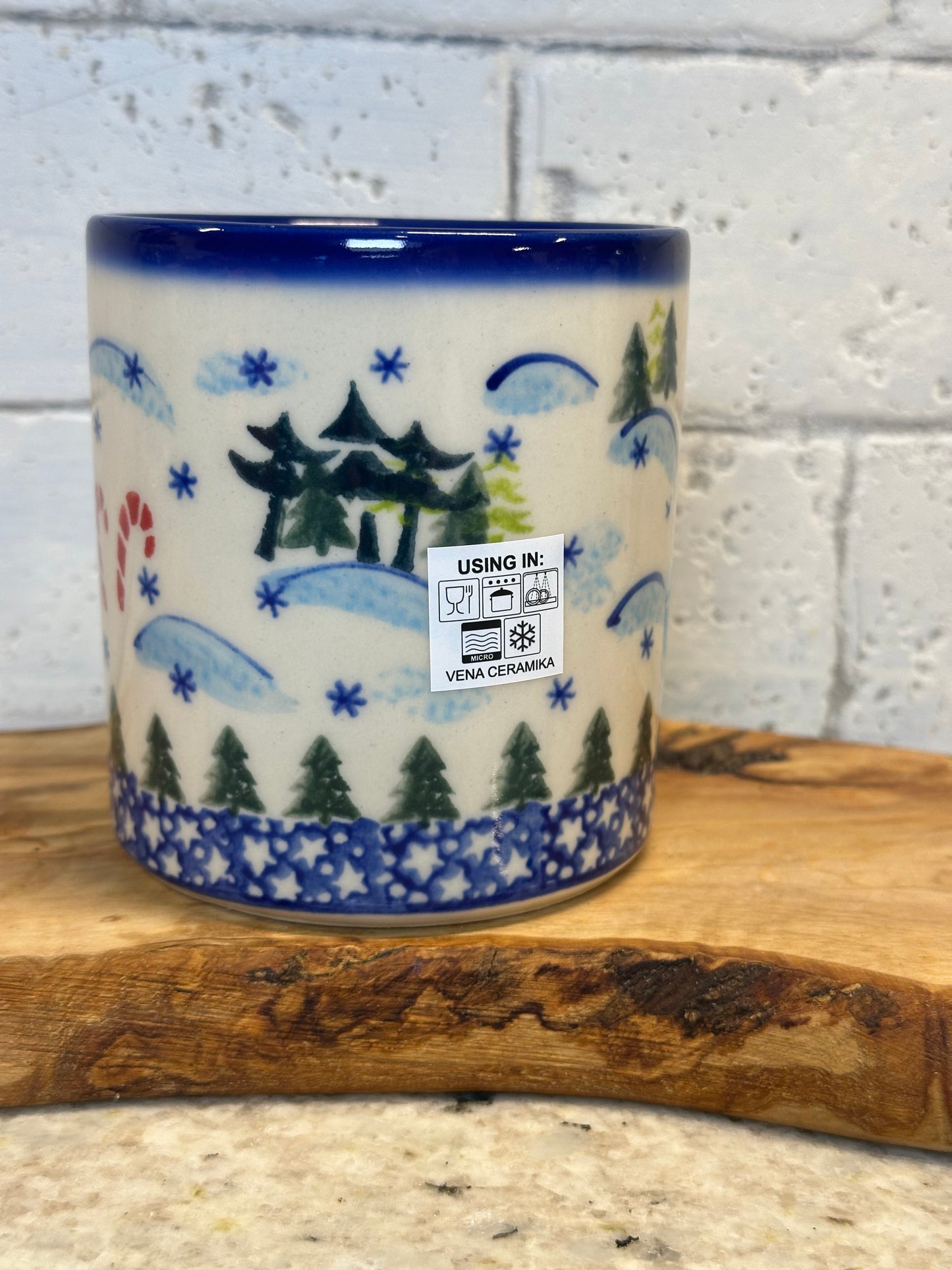 Vena, Reindeer, Sled, Packages & Candy Canes, Straight Mug