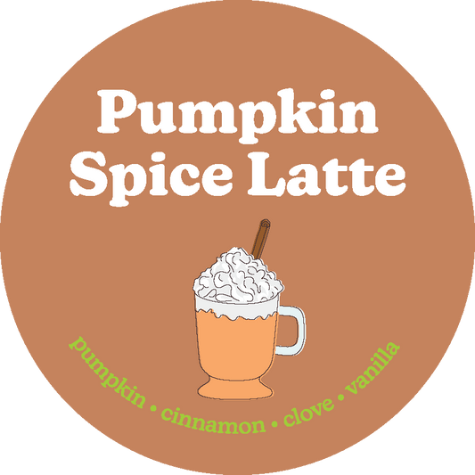Pumpkin Spice Latte Wax Melts - Eco Tin (4 oz)
