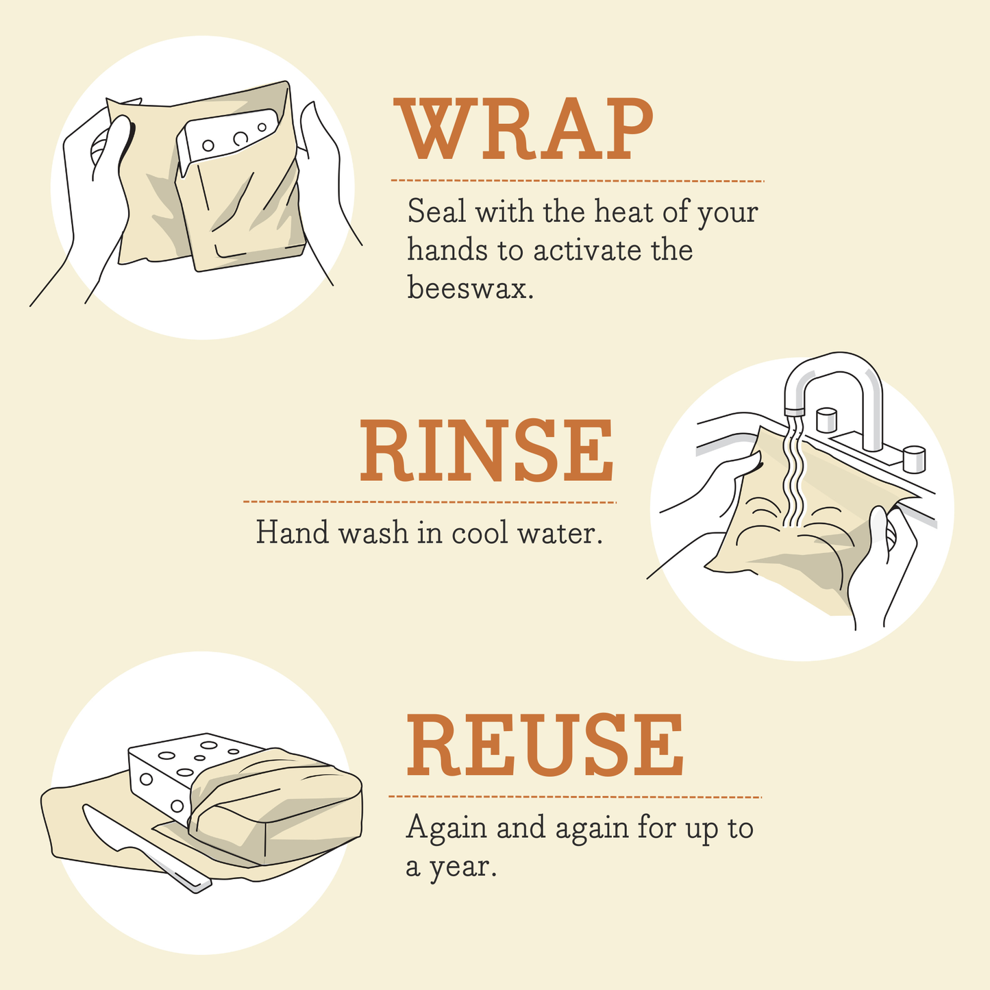 Bee's Wrap, Assorted 3 Pack - Garden Party