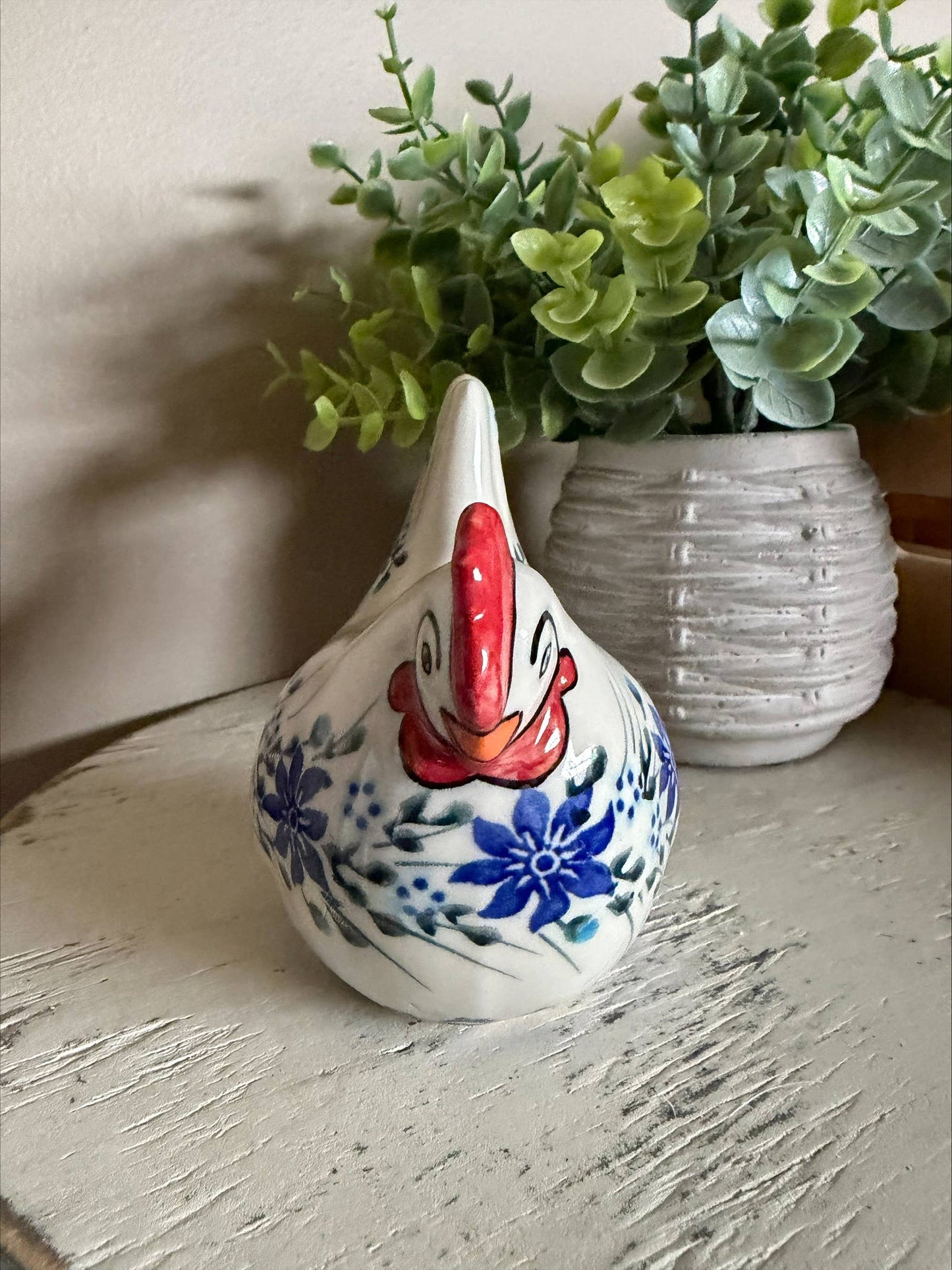 Vena, Polish Pottery Hen